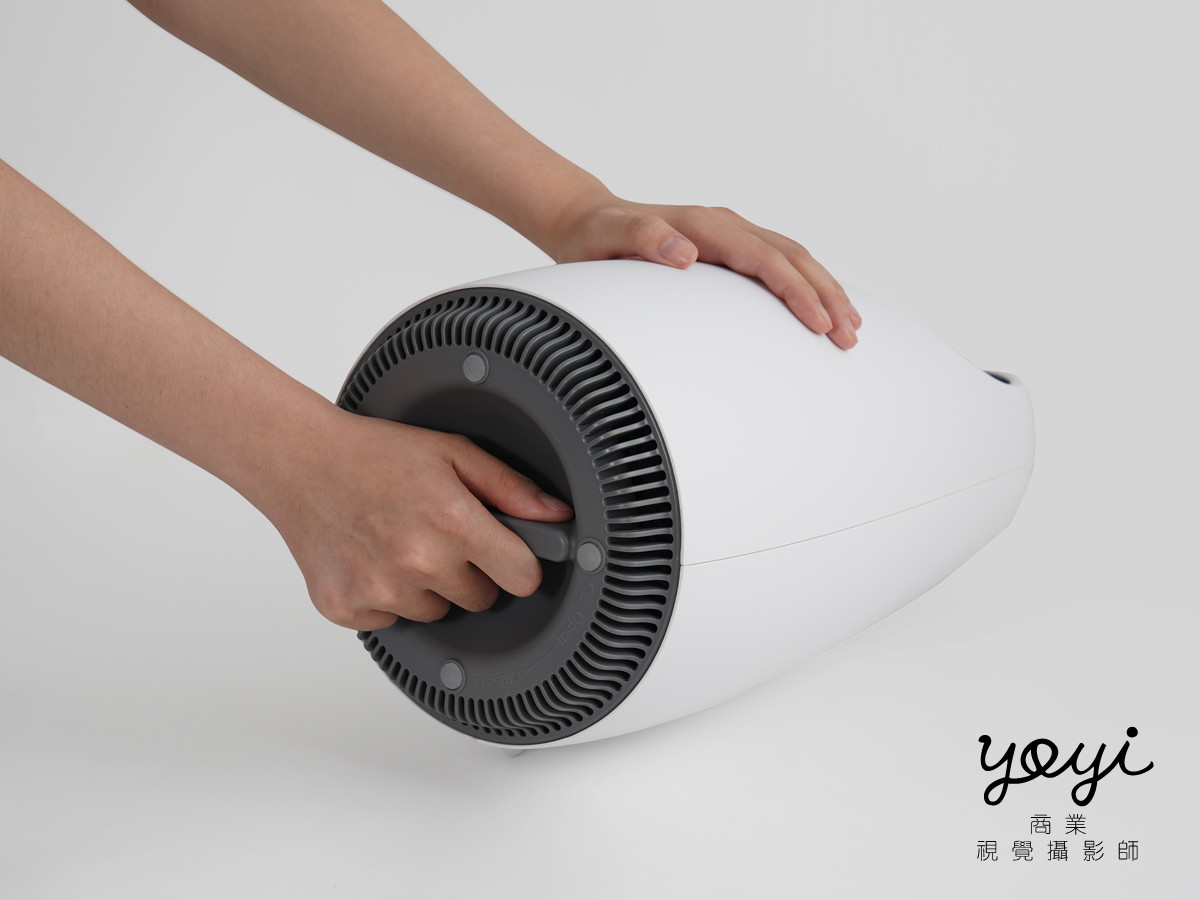 家居設備攝影｜智能空氣濾淨器睡房情境與靜音機能攝影 9