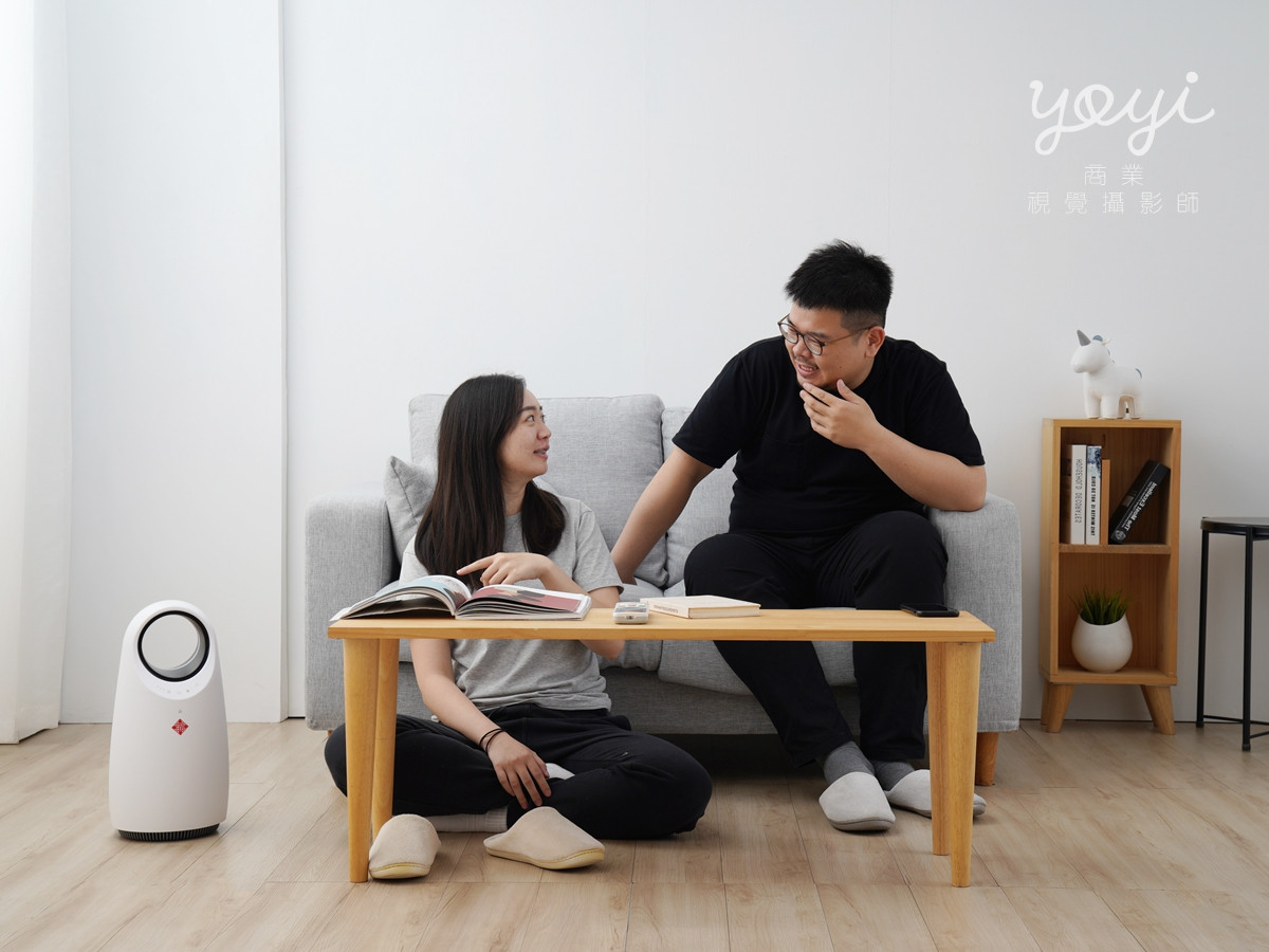 家居設備攝影｜智能空氣濾淨器睡房情境與靜音機能攝影 37