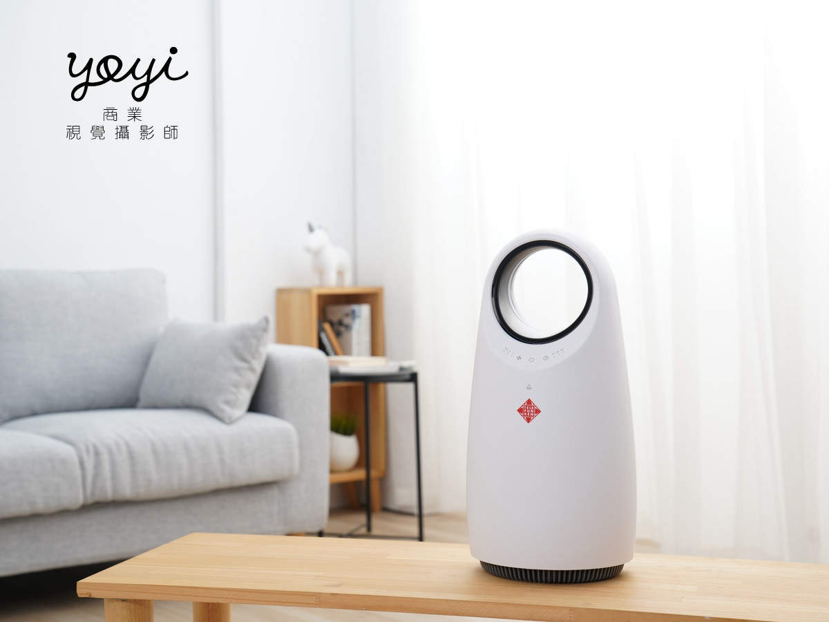 家居設備攝影｜智能空氣濾淨器睡房情境與靜音機能攝影 41