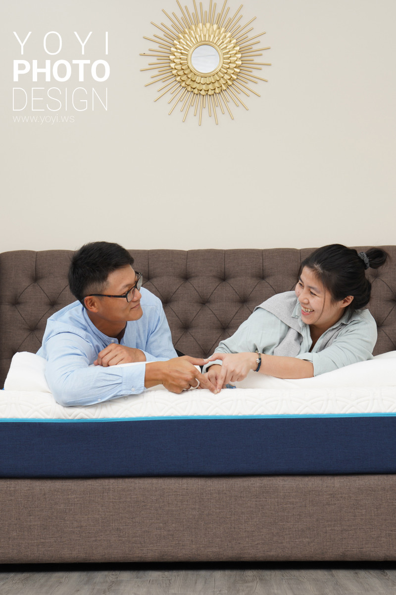 床墊商品攝影｜耀億床墊家庭溫馨互動情境與機能支撐攝影 21