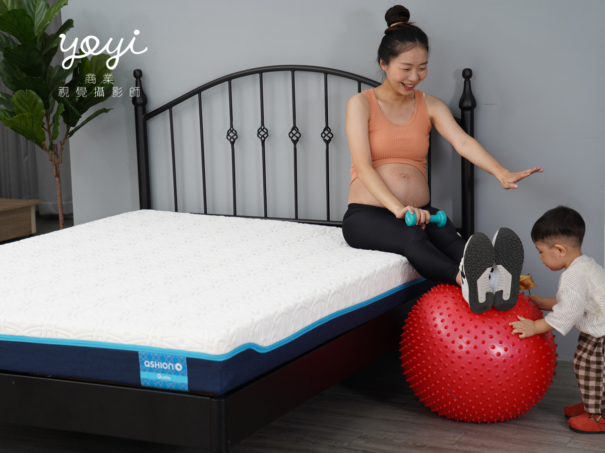 床墊商品攝影｜耀億床墊家庭溫馨互動情境與機能支撐攝影 35