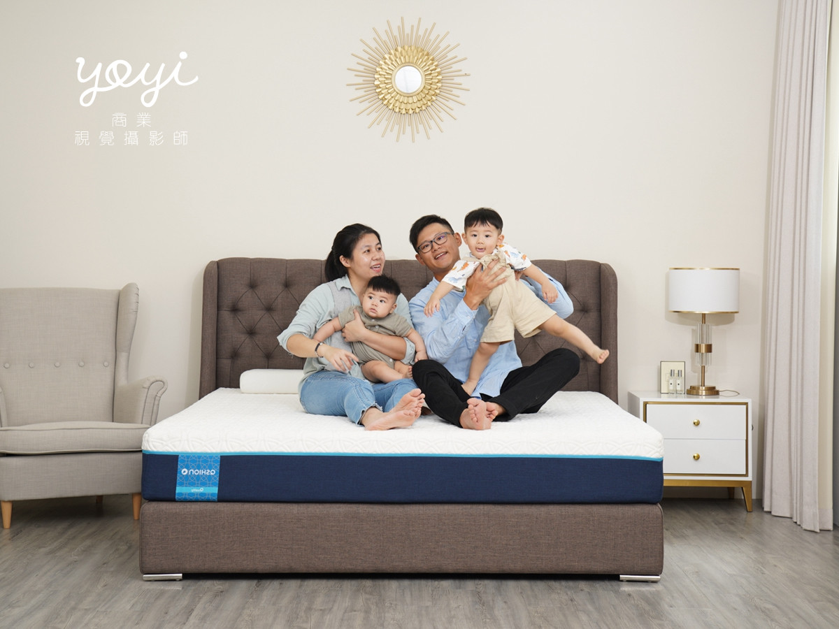床墊商品攝影｜耀億床墊家庭溫馨互動情境與機能支撐攝影 69