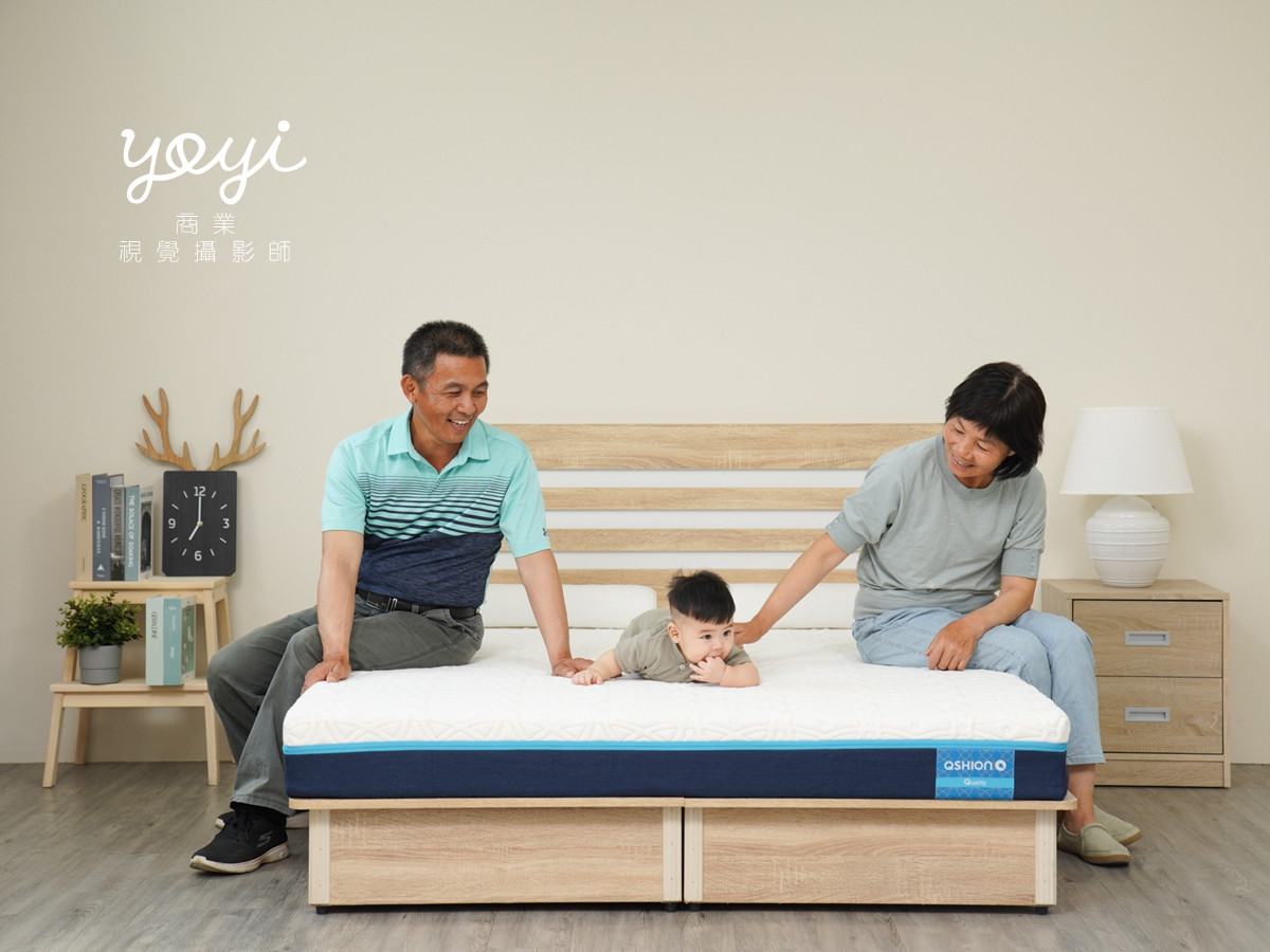 床墊商品攝影｜耀億床墊家庭溫馨互動情境與機能支撐攝影 99