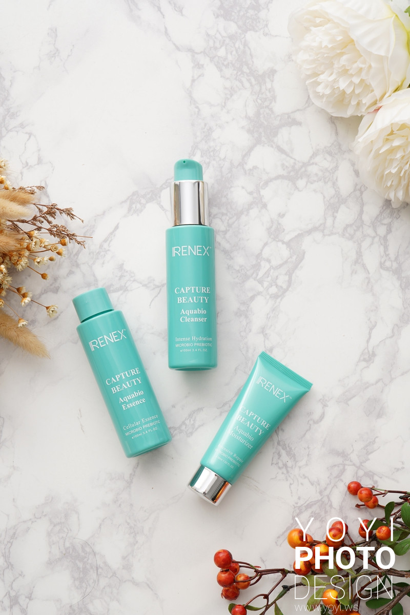 美妝保養品攝影｜RENEX 植萃保濕系列與清新亮麗視覺攝影 1