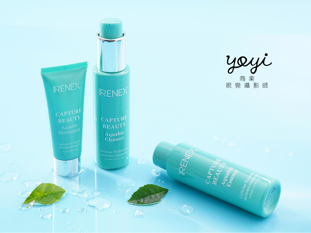 美妝保養品攝影｜RENEX 植萃保濕系列與清新亮麗視覺攝影 13