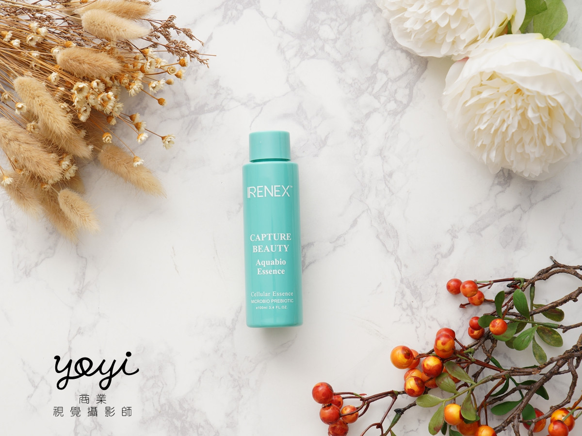 美妝保養品攝影｜RENEX 植萃保濕系列與清新亮麗視覺攝影 21