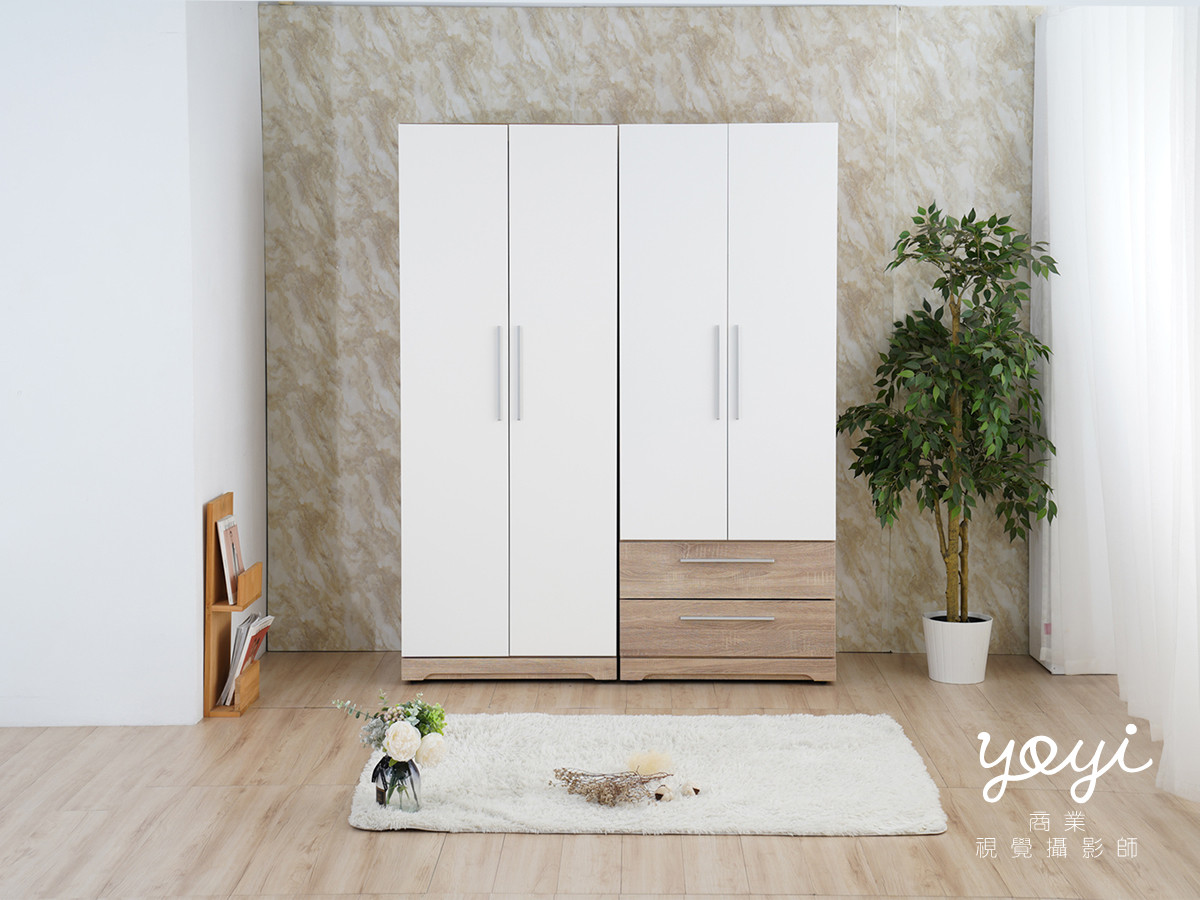 家具商品攝影｜質感白色雙人床架與臥室家具空間攝影｜金優德 41