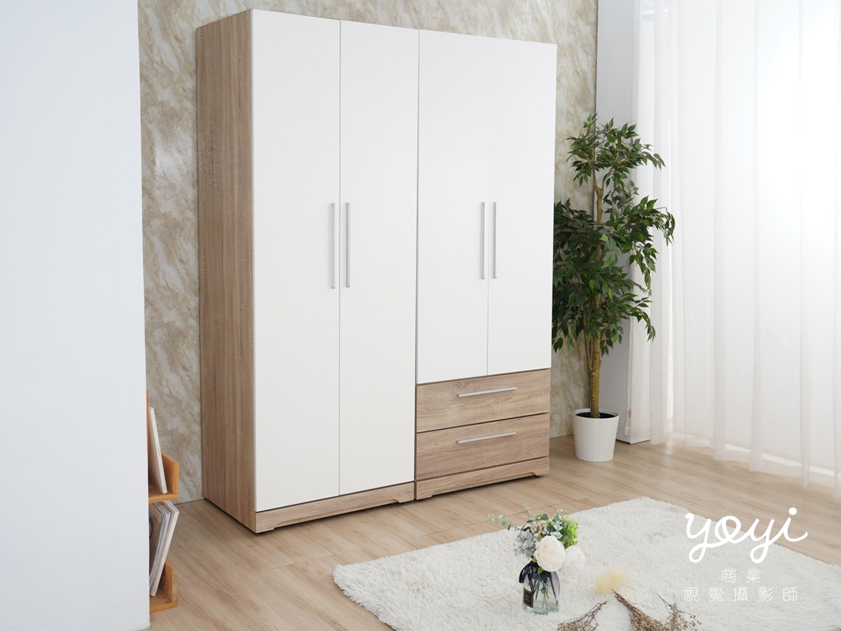 家具商品攝影｜質感白色雙人床架與臥室家具空間攝影｜金優德 43