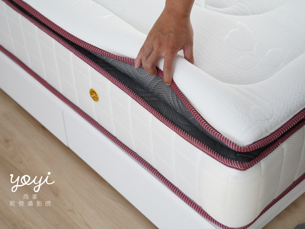 家具商品攝影｜質感白色雙人床架與臥室家具空間攝影｜金優德 63