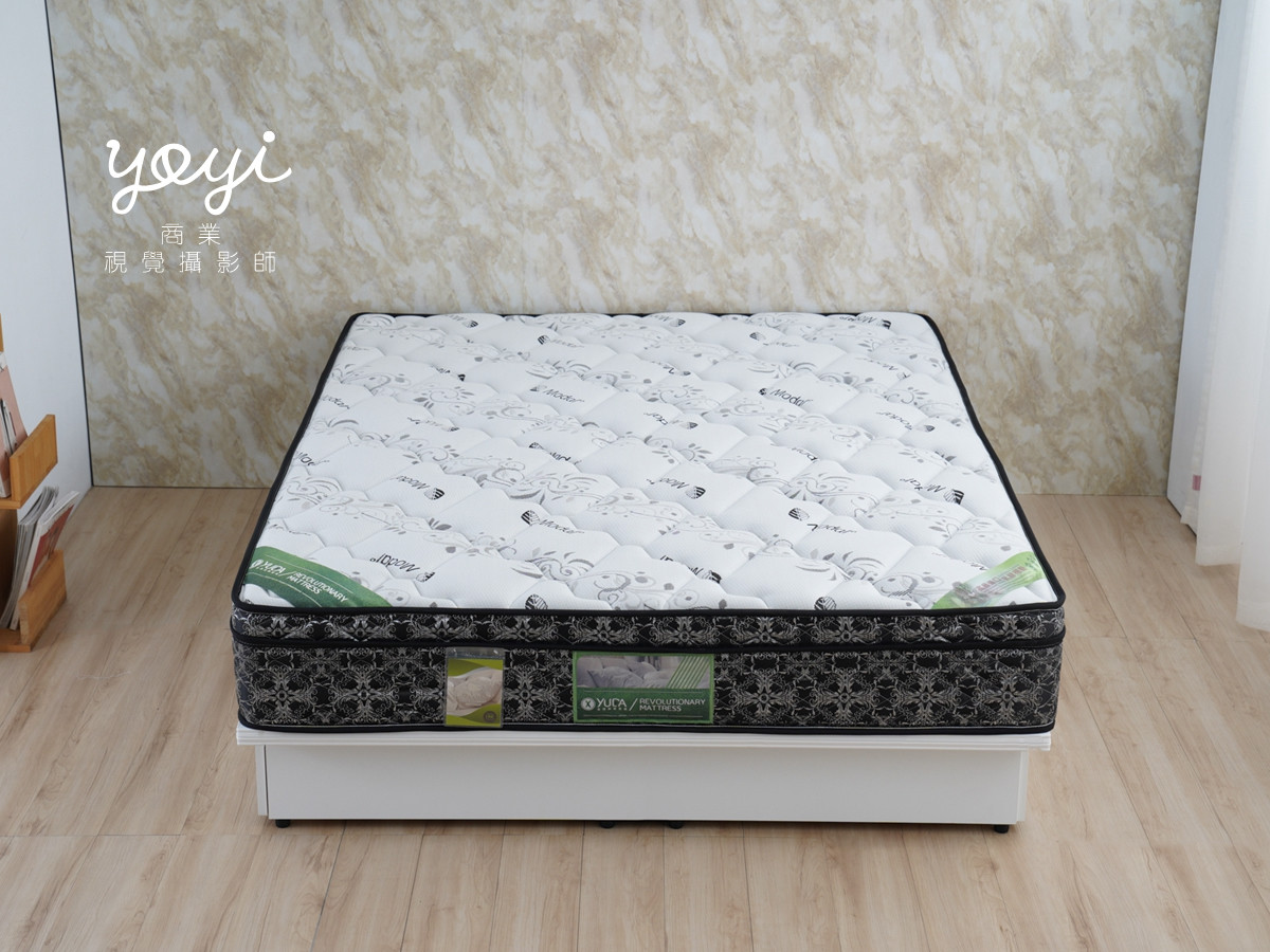 家具商品攝影｜質感白色雙人床架與臥室家具空間攝影｜金優德 69