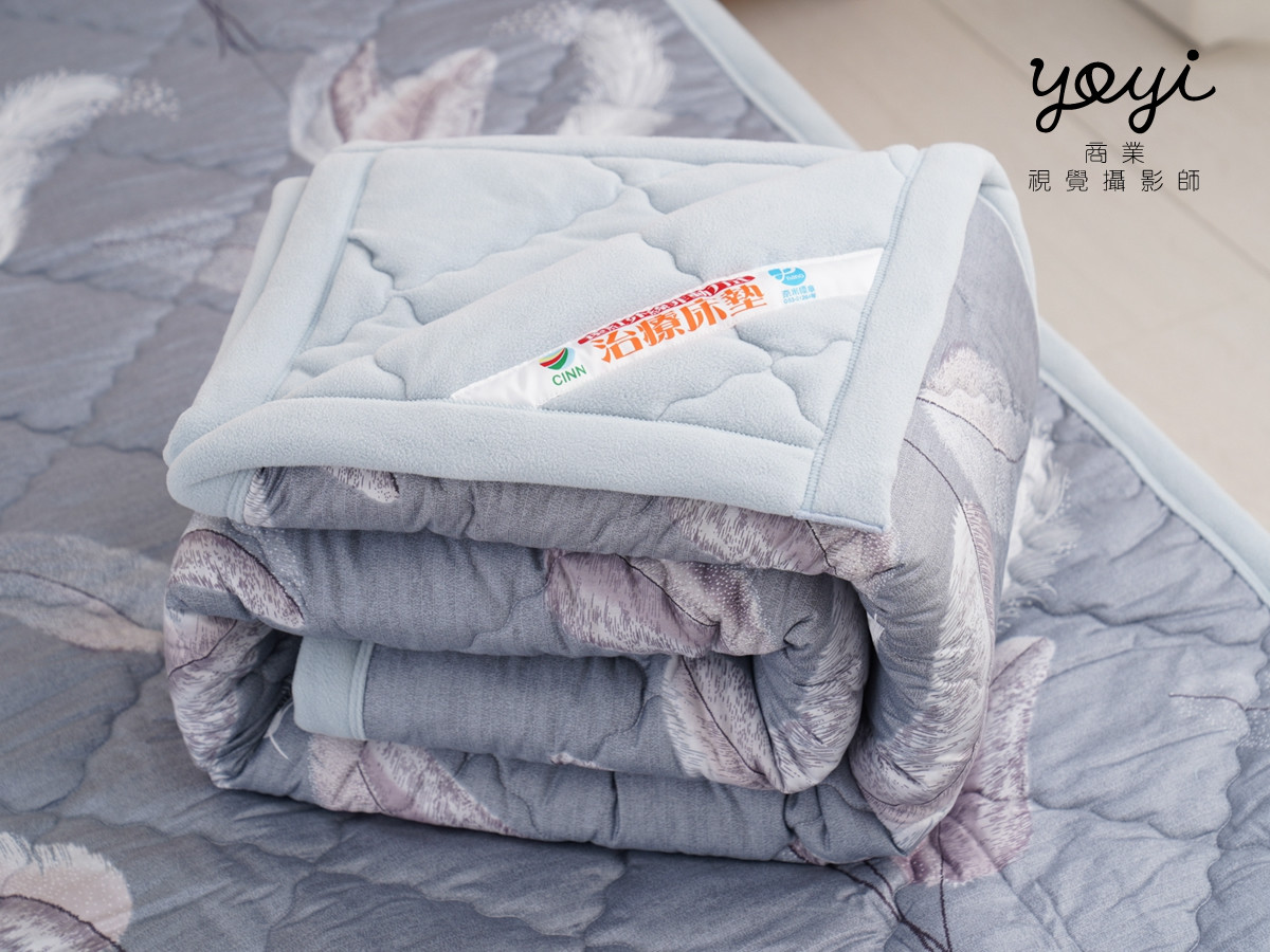 寢具商品攝影｜藍色花卉圖騰床包組居家風格攝影｜上宜卓螢 71