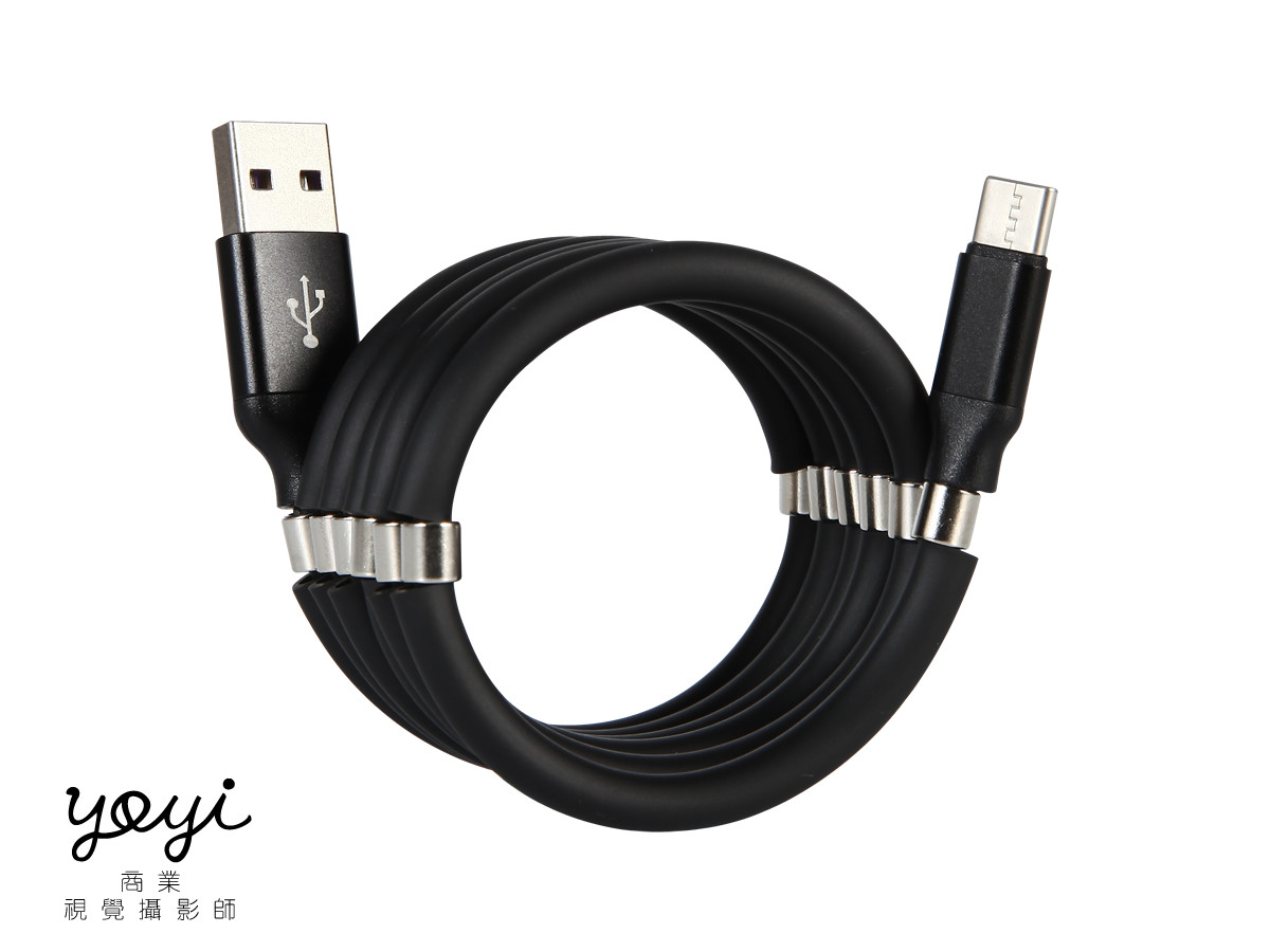 3C配件商品攝影｜USB充電線與電子連接線機能質感攝影 7