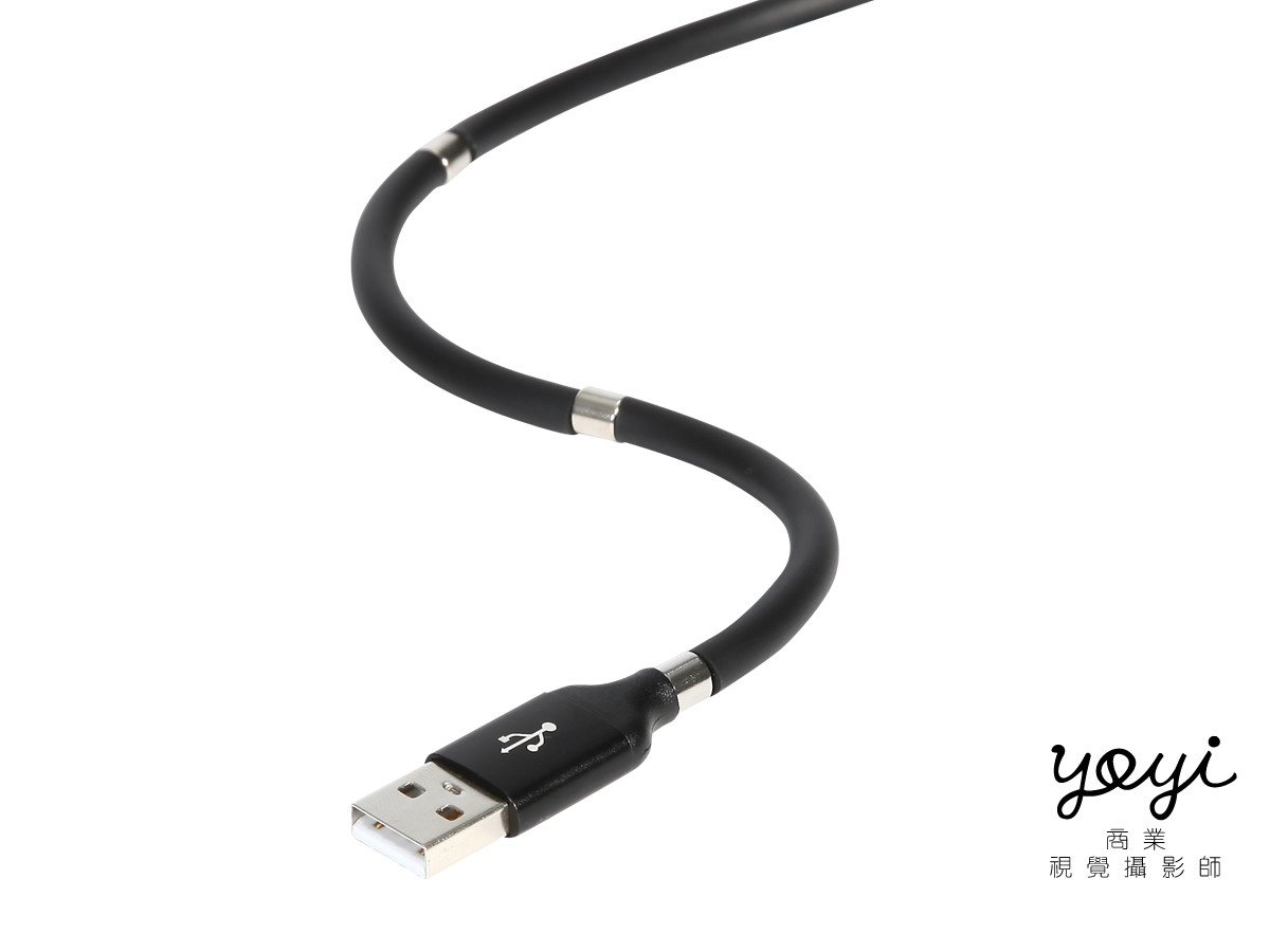3C配件商品攝影｜USB充電線與電子連接線機能質感攝影 23