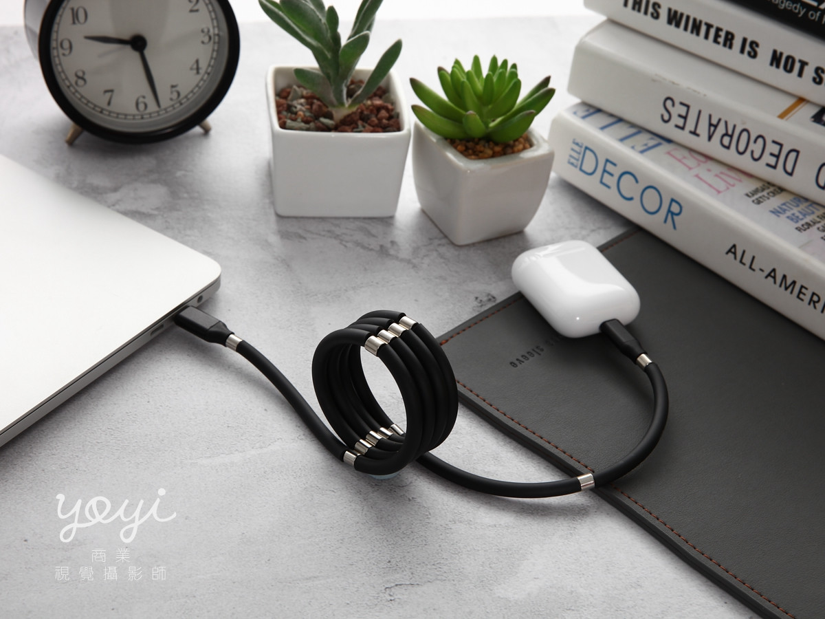 3C配件商品攝影｜USB充電線與電子連接線機能質感攝影 35