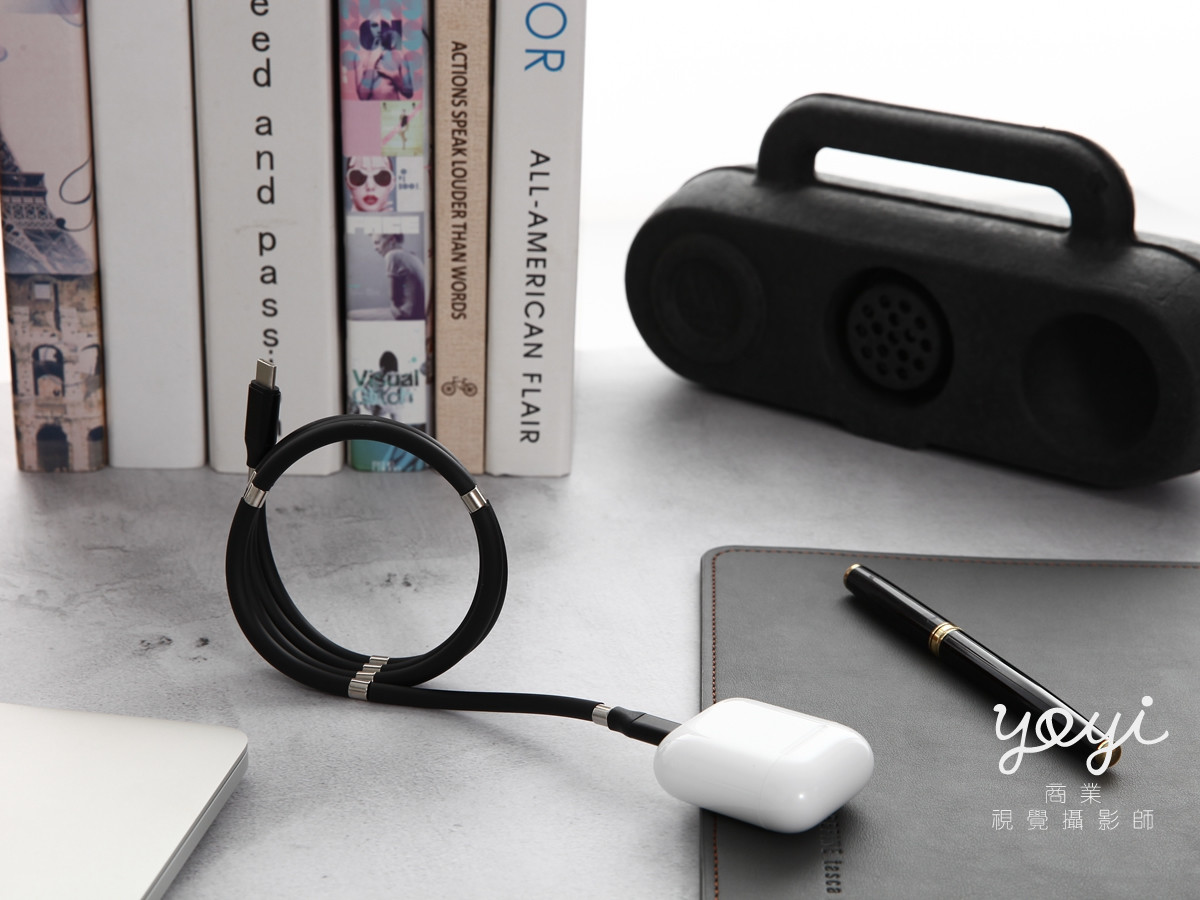 3C配件商品攝影｜USB充電線與電子連接線機能質感攝影 43