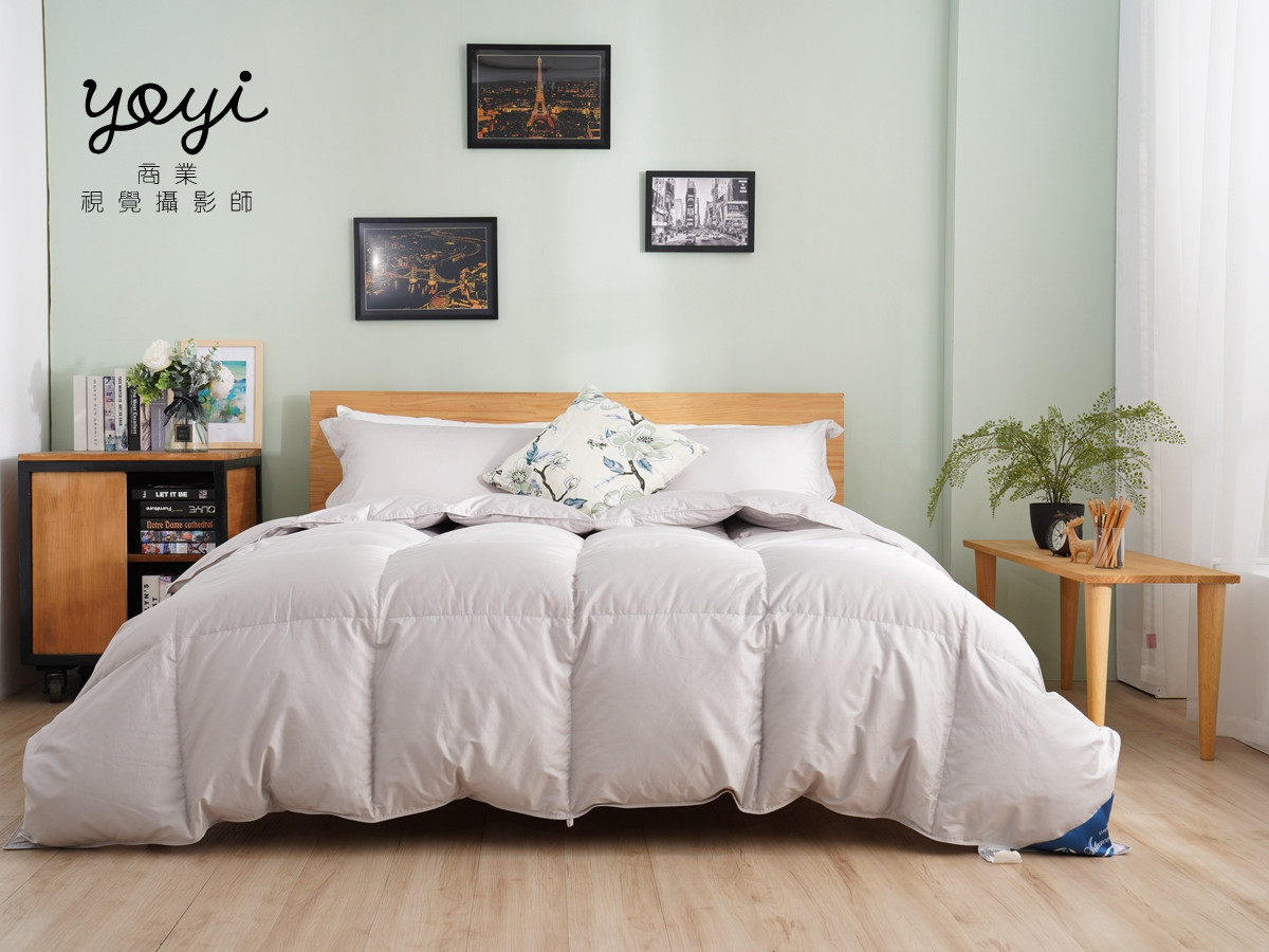 寢具商品攝影｜純白極簡風雙人床包組與明亮臥室情境攝影 27