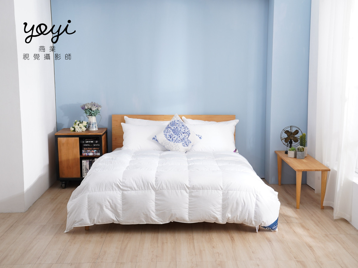 寢具商品攝影｜純白極簡風雙人床包組與明亮臥室情境攝影 29