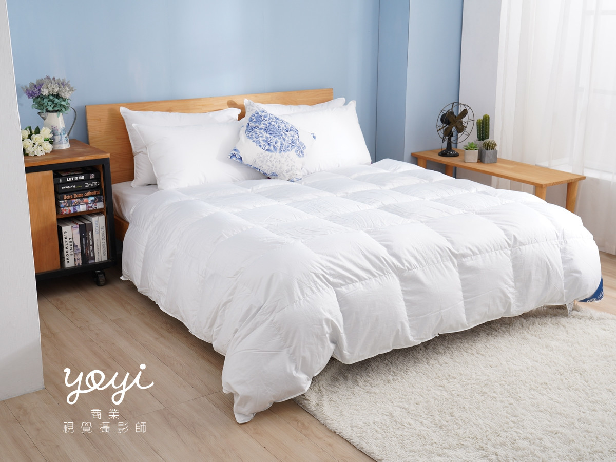 寢具商品攝影｜純白極簡風雙人床包組與明亮臥室情境攝影 33
