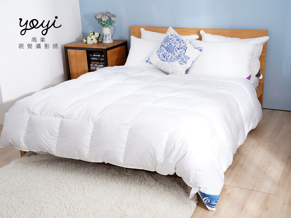 寢具商品攝影｜純白極簡風雙人床包組與明亮臥室情境攝影 37