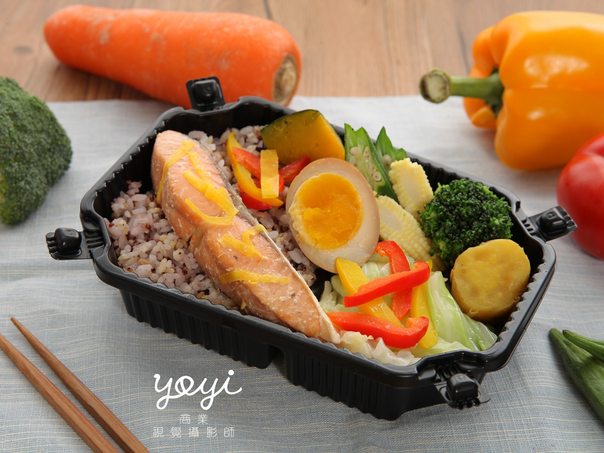 便當攝影｜健康外送便當與豐富食材均衡營養情境攝影 17