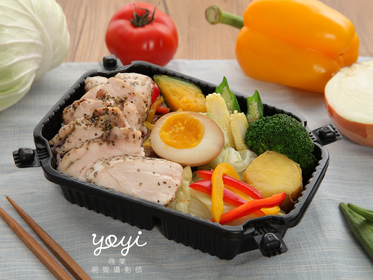 便當攝影｜健康外送便當與豐富食材均衡營養情境攝影 19