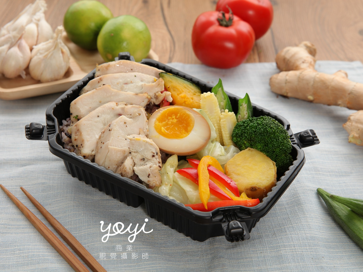 便當攝影｜健康外送便當與豐富食材均衡營養情境攝影 21
