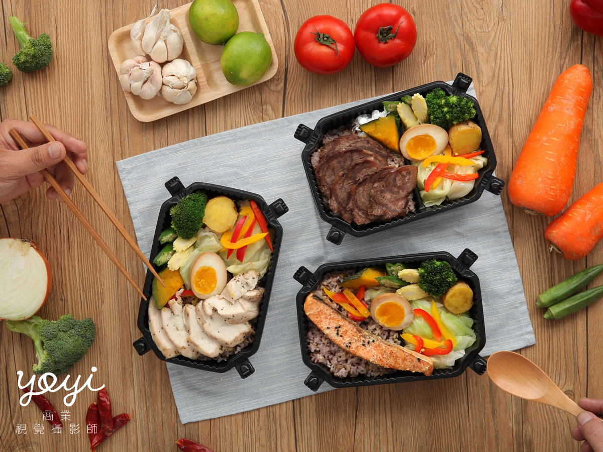 便當攝影｜健康外送便當與豐富食材均衡營養情境攝影 23