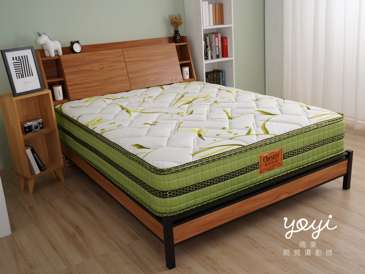 床墊商品攝影｜機能性支撐床墊與綠意居家健康風格攝影 9