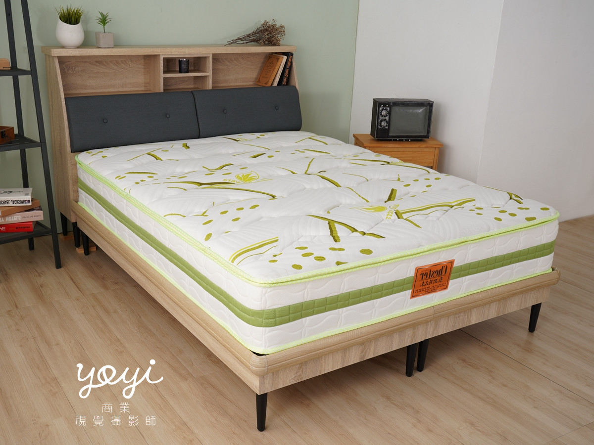 床墊商品攝影｜機能性支撐床墊與綠意居家健康風格攝影 19
