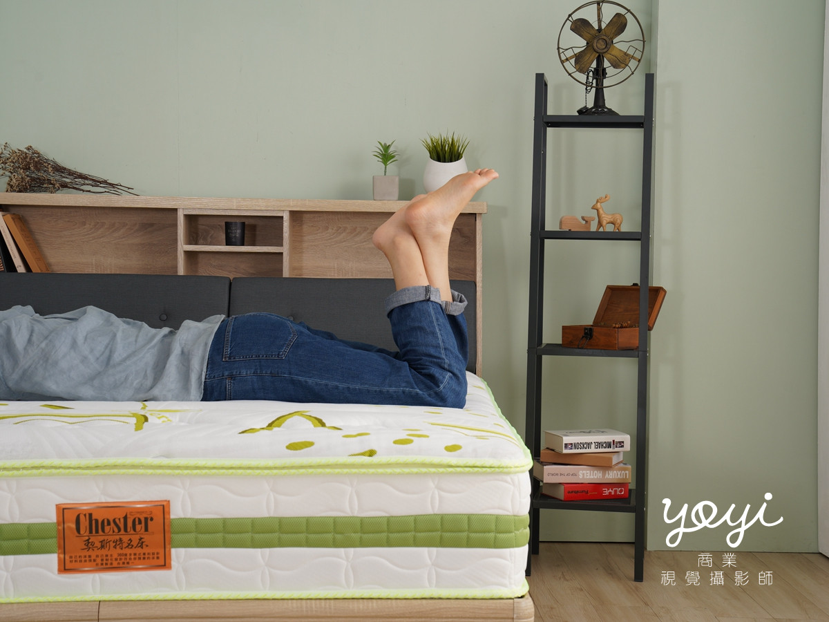 床墊商品攝影｜機能性支撐床墊與綠意居家健康風格攝影 27