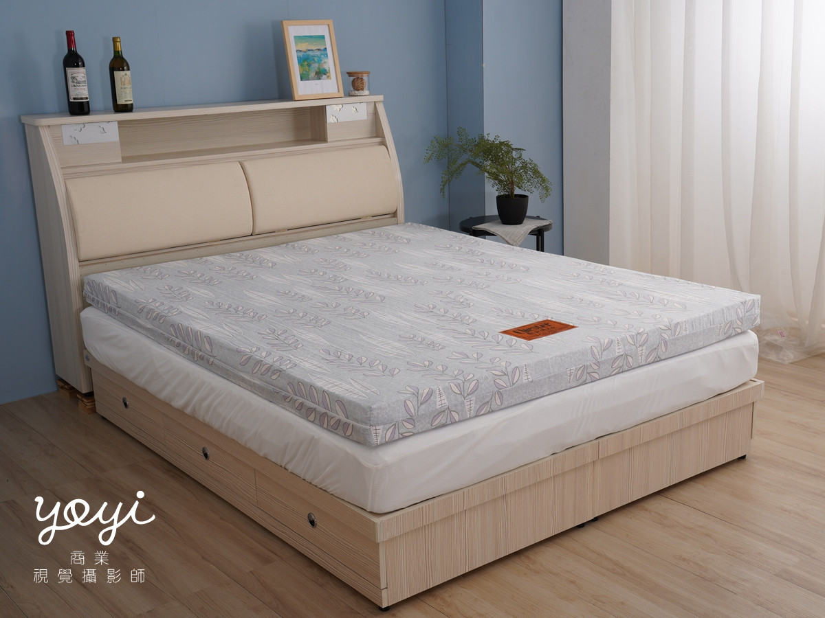 床墊商品攝影｜機能性支撐床墊與綠意居家健康風格攝影 79