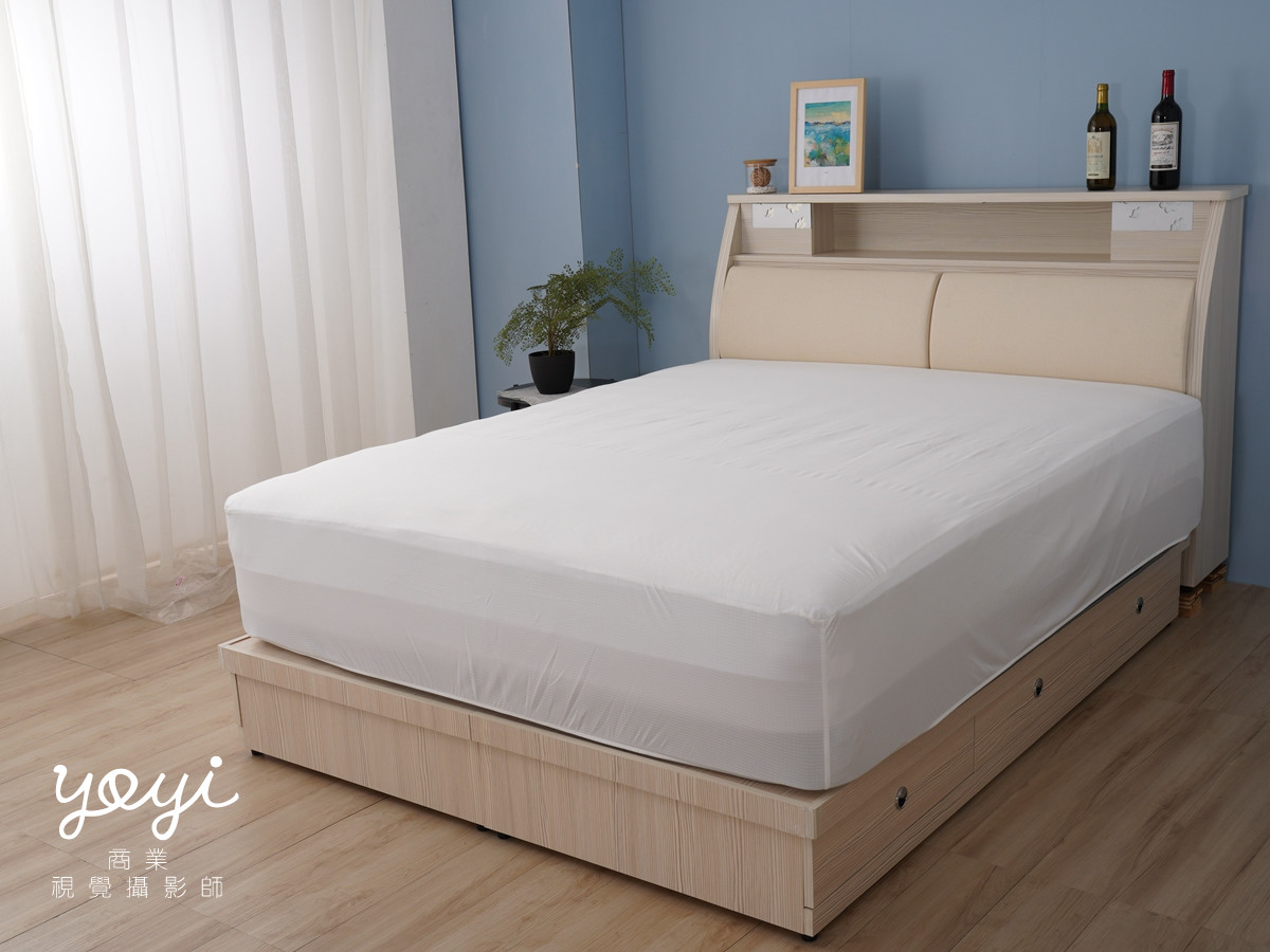 床墊商品攝影｜機能性支撐床墊與綠意居家健康風格攝影 81