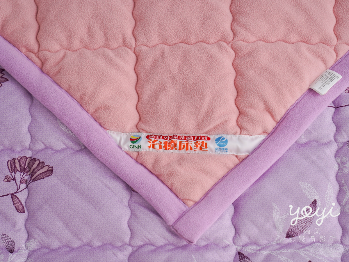 寢具商品攝影｜紫色調質感涼被與舒適居家臥室情境攝影 41