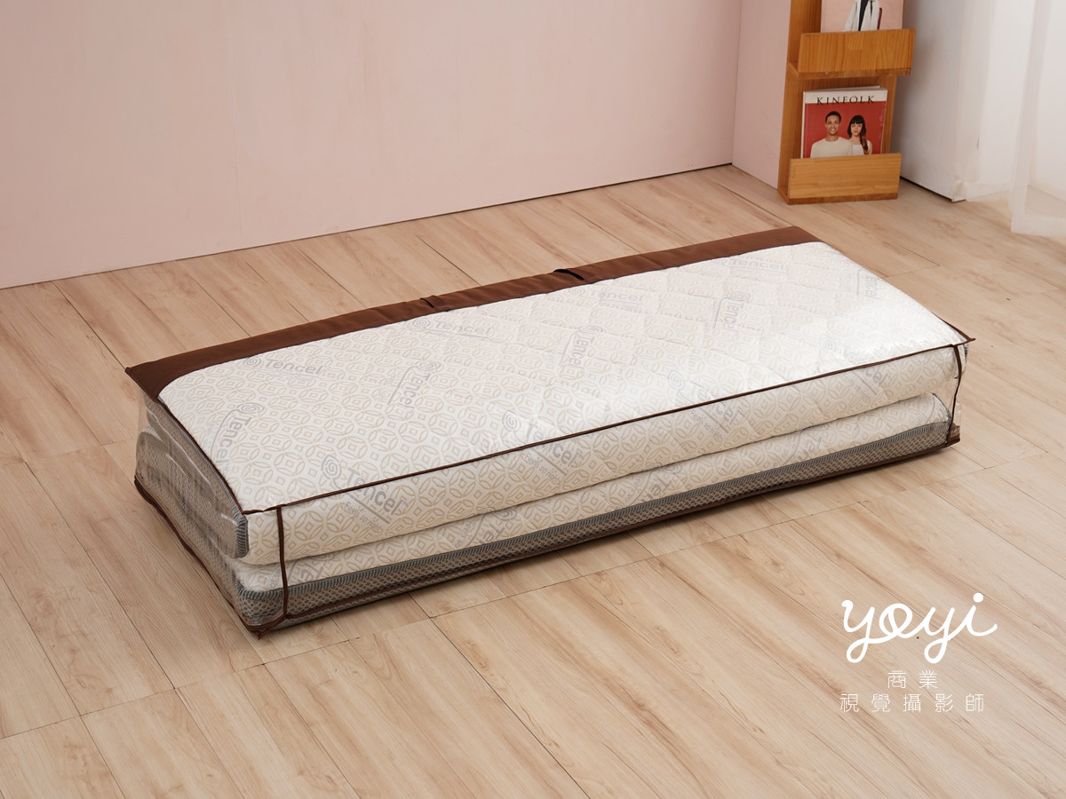 床墊商品攝影｜機能性支撐床墊與居家生活感明亮情境攝影 3