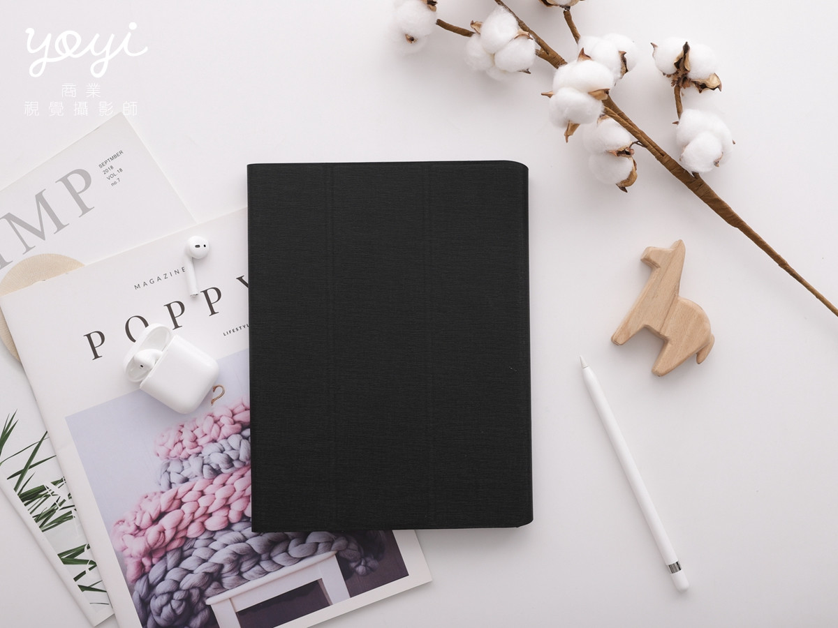 3C配件商品攝影｜平板筆電保護套與極簡質感辦公桌搭攝影 9