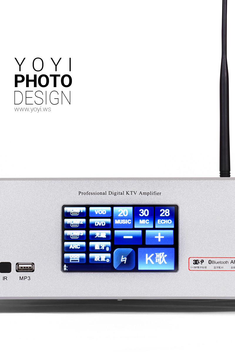 3C 家電攝影｜企業專業點唱機與影音視聽設備機能攝影 3