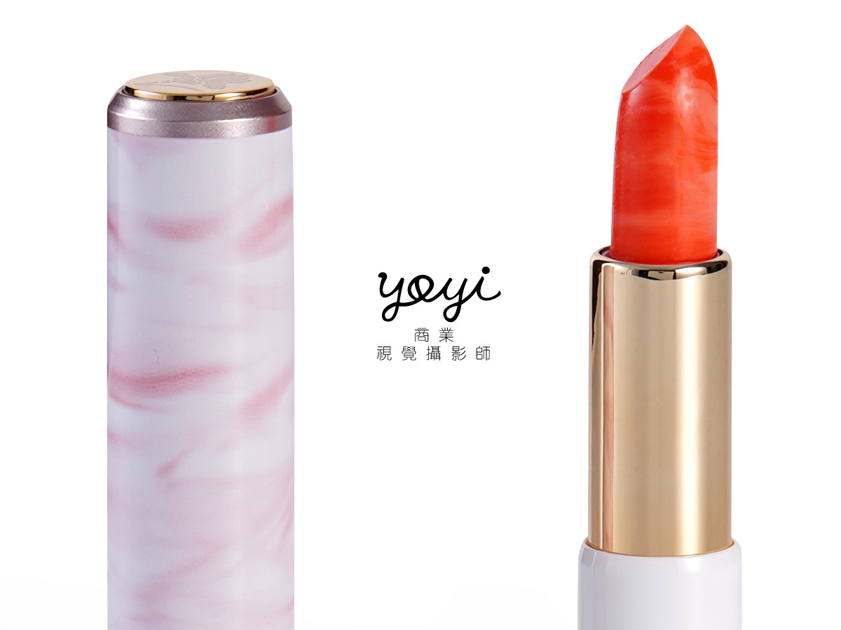 口紅攝影｜多色繽紛口紅與浪漫花卉佈置美感攝影 33