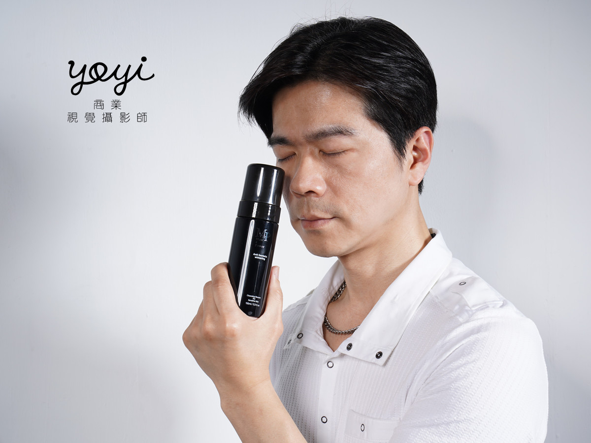 面膜攝影｜黑系極簡面膜包裝設計與專業視覺攝影 9