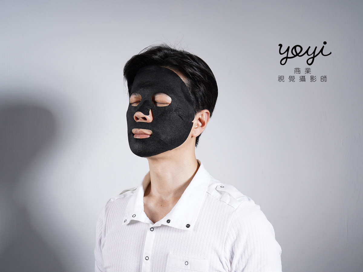 面膜攝影｜黑系極簡面膜包裝設計與專業視覺攝影 47