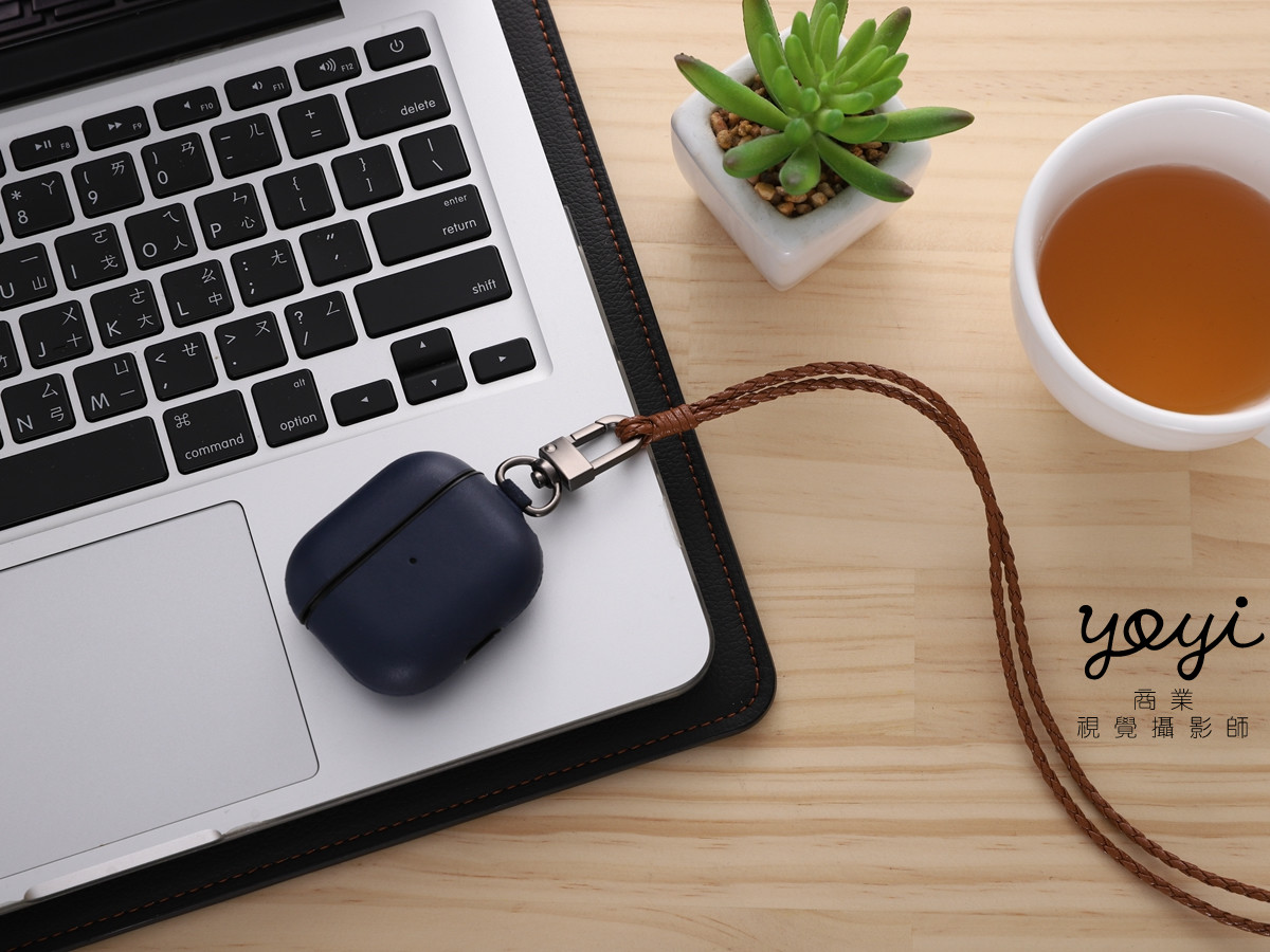 3C配件商品攝影｜藍芽耳機皮革保護殼與精品配件細節攝影 11