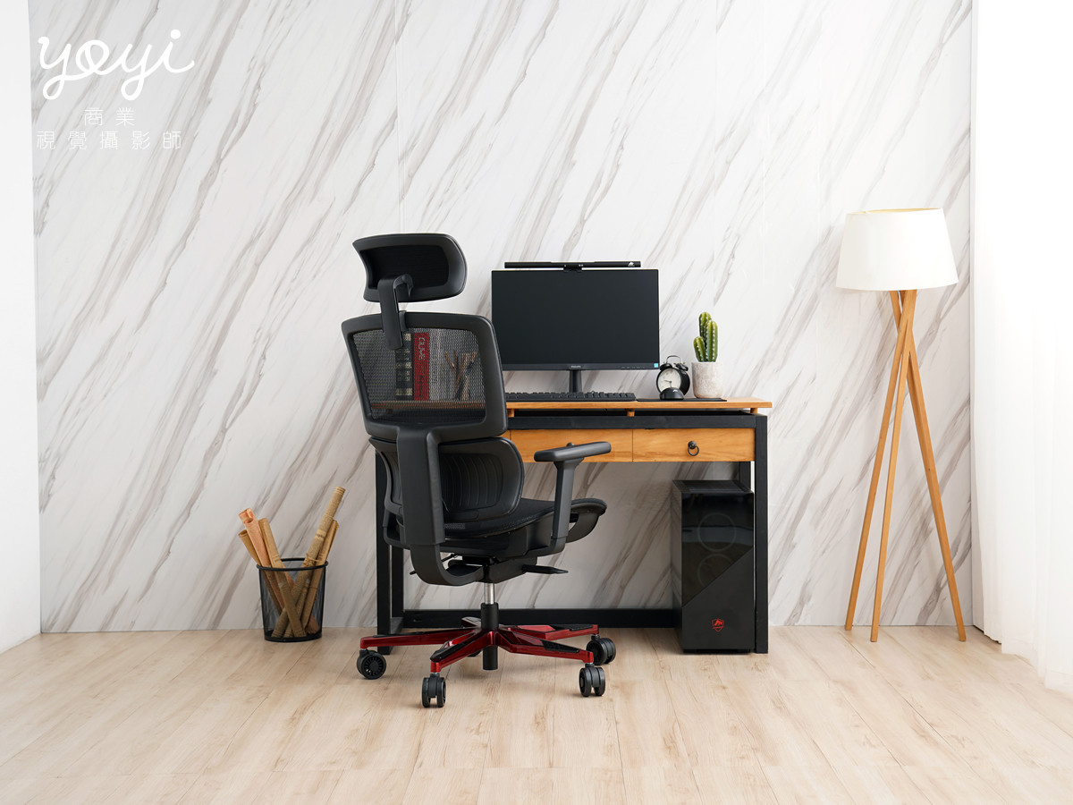 電競椅攝影｜賽博龐克風電競椅與 RGB 霓虹光影情境攝影 1