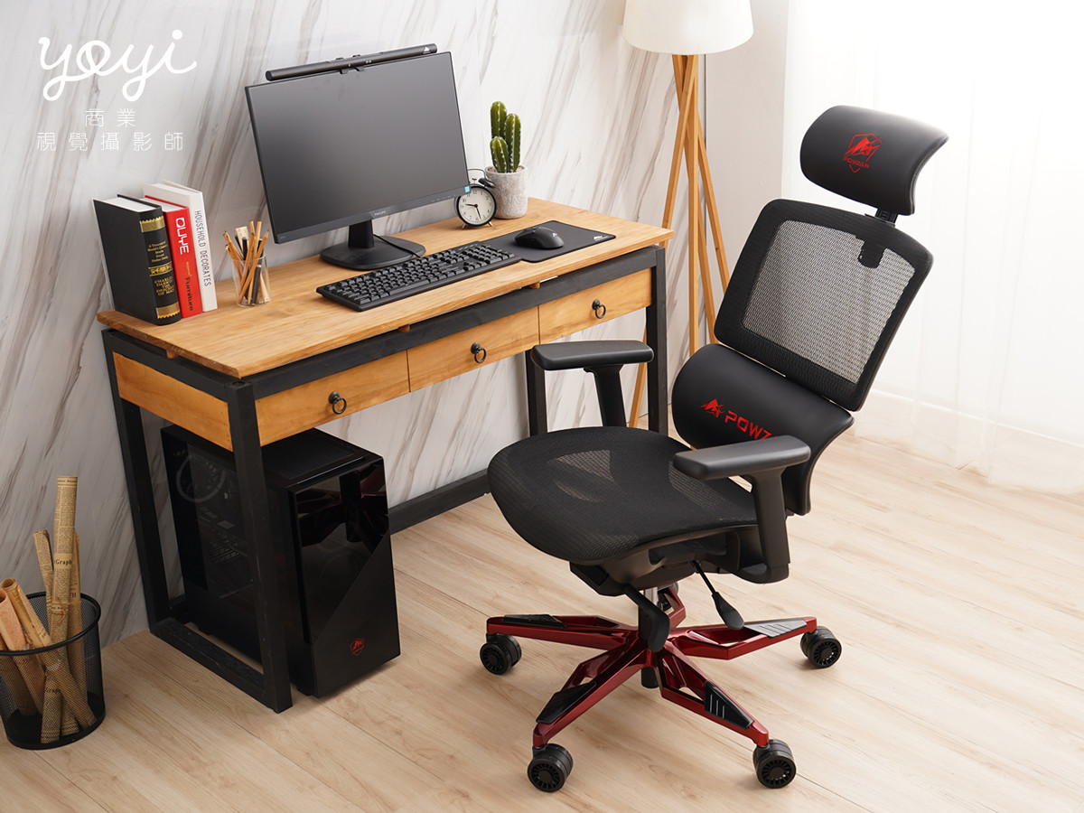 電競椅攝影｜賽博龐克風電競椅與 RGB 霓虹光影情境攝影 7