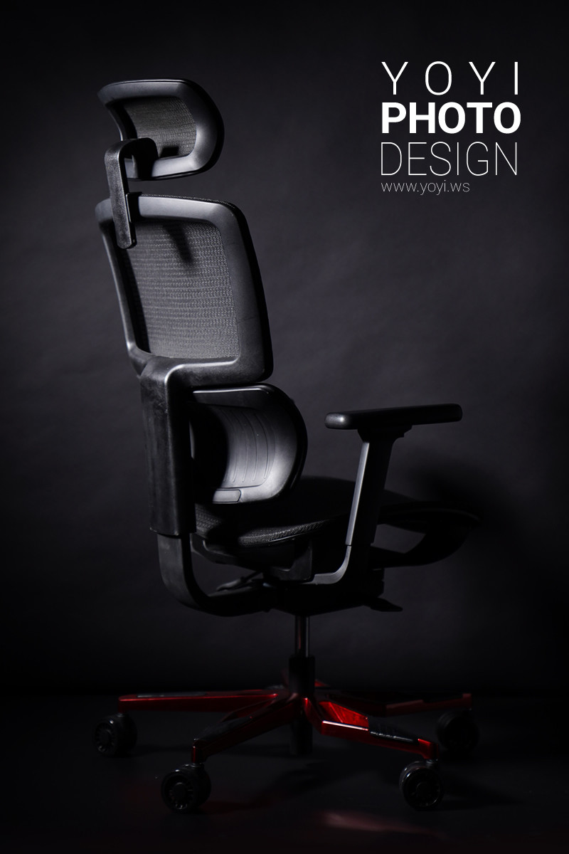 電競椅攝影｜賽博龐克風電競椅與 RGB 霓虹光影情境攝影 25