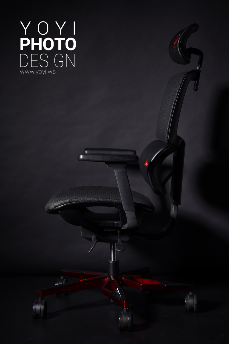 電競椅攝影｜賽博龐克風電競椅與 RGB 霓虹光影情境攝影 41