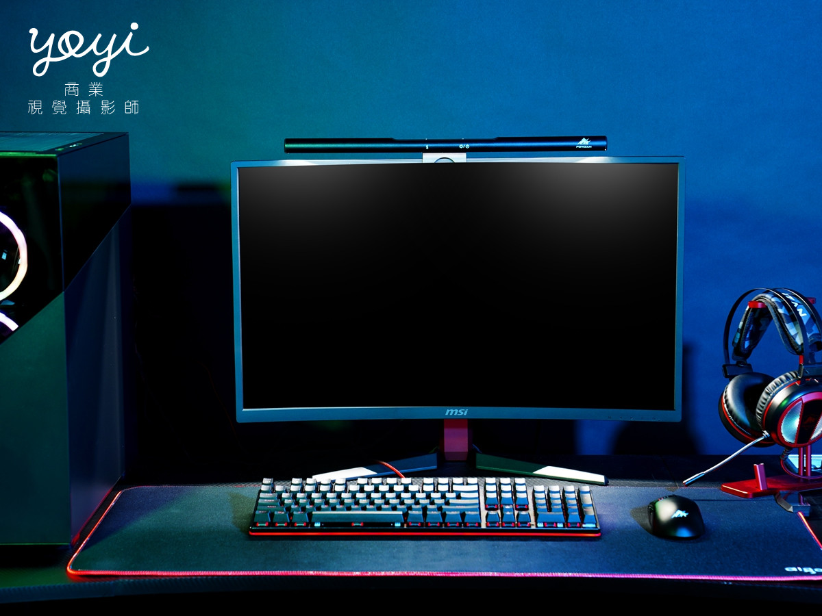 電競椅攝影｜賽博龐克風電競椅與 RGB 霓虹光影情境攝影 81