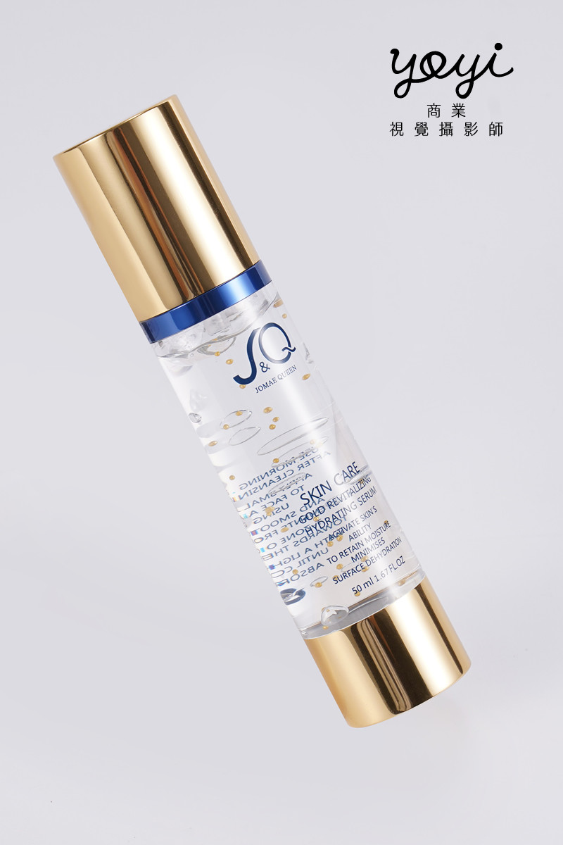 美妝保養品攝影｜金級機能乳霜罐與奢華質地視覺攝影 1