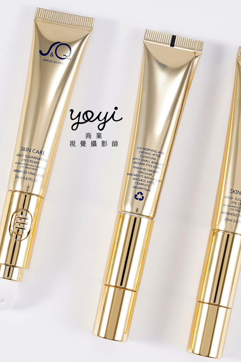 美妝保養品攝影｜金級機能乳霜罐與奢華質地視覺攝影 55