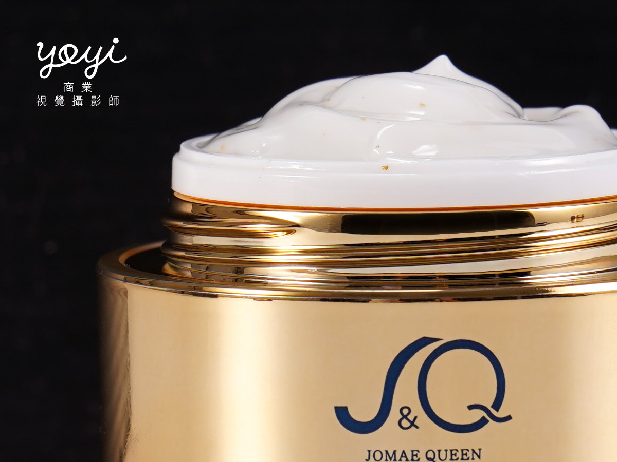 美妝保養品攝影｜金級機能乳霜罐與奢華質地視覺攝影 79