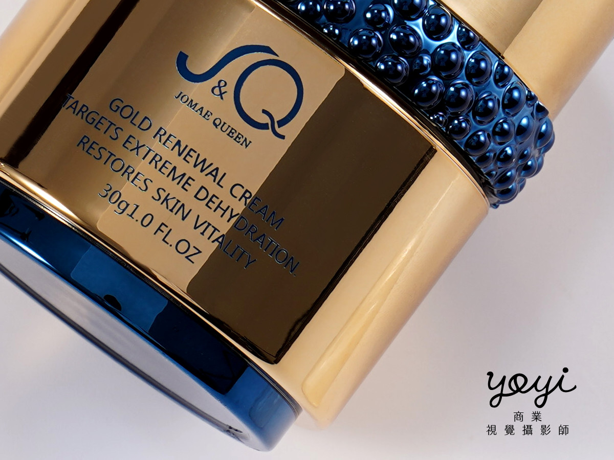 美妝保養品攝影｜金級機能乳霜罐與奢華質地視覺攝影 81