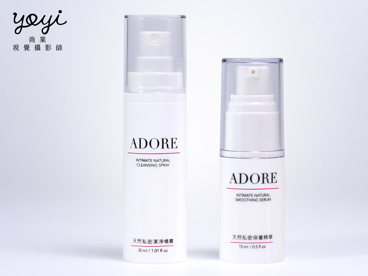美妝保養品攝影｜ADORE 專業護膚系列與純白簡約視覺攝影 3